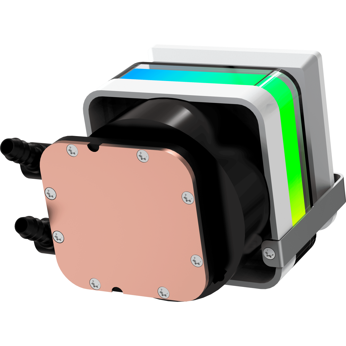 Система жидкостного охлаждения Ocypus Sigma L24 PRO WH - Sigma-L24-WH2ANWL00P-GL - фото 3