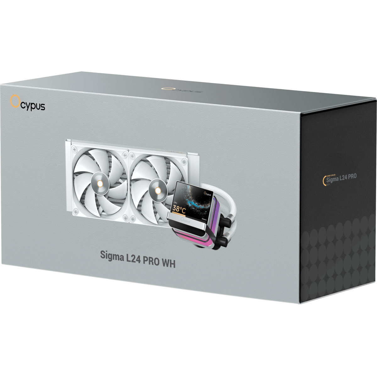 Система жидкостного охлаждения Ocypus Sigma L24 PRO WH - Sigma-L24-WH2ANWL00P-GL - фото 9