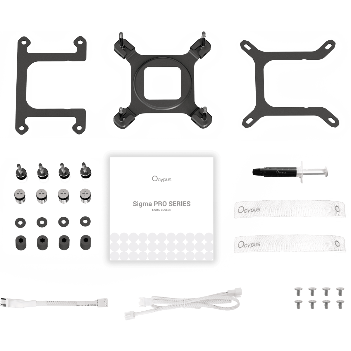 Система жидкостного охлаждения Ocypus Sigma L24 PRO WH - Sigma-L24-WH2ANWL00P-GL - фото 6