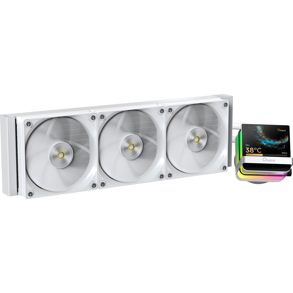 Система жидкостного охлаждения Ocypus Sigma L36 PRO WH - Sigma-L36-WH3ANWL00P-GL