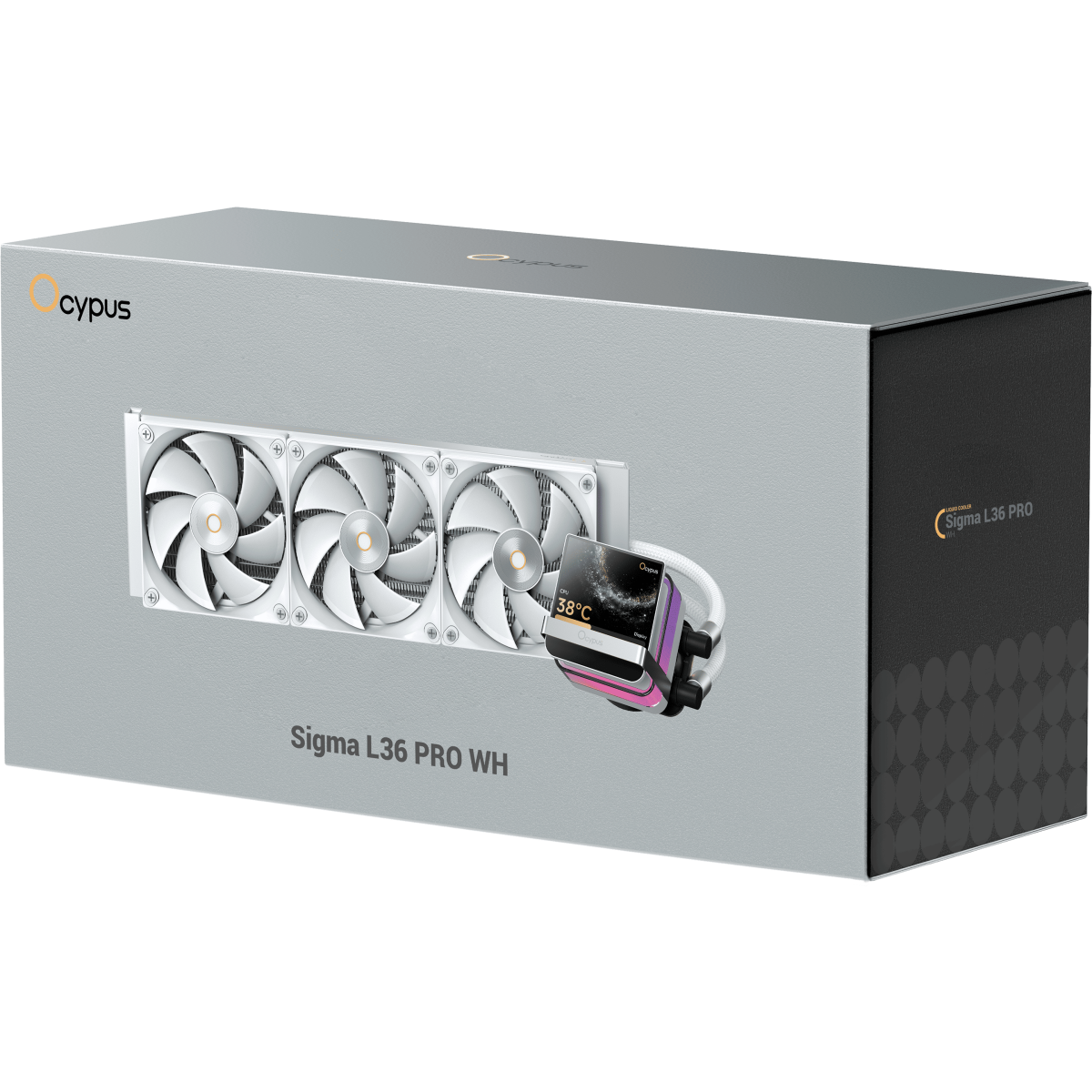Система жидкостного охлаждения Ocypus Sigma L36 PRO WH - Sigma-L36-WH3ANWL00P-GL - фото 9