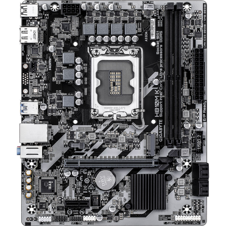 Материнская плата Gigabyte H810M K