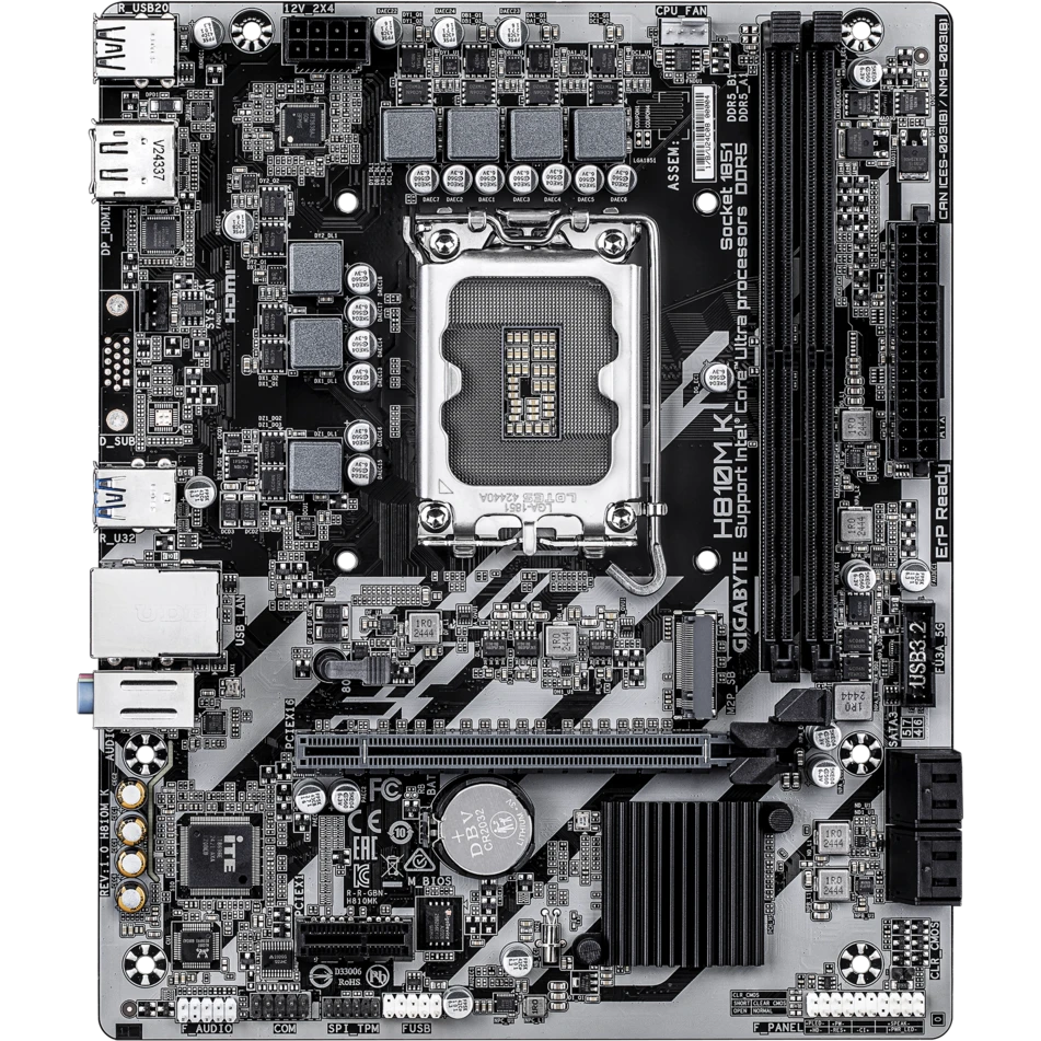 Материнская плата Gigabyte H810M K