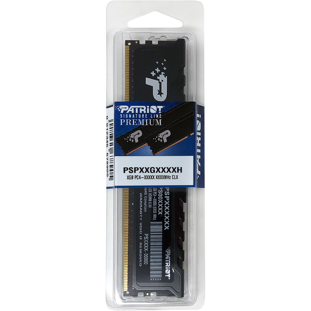 Оперативная память 8Gb DDR4 2666MHz Patriot Signature Premium Line (PSP48G2666H1) - фото 5
