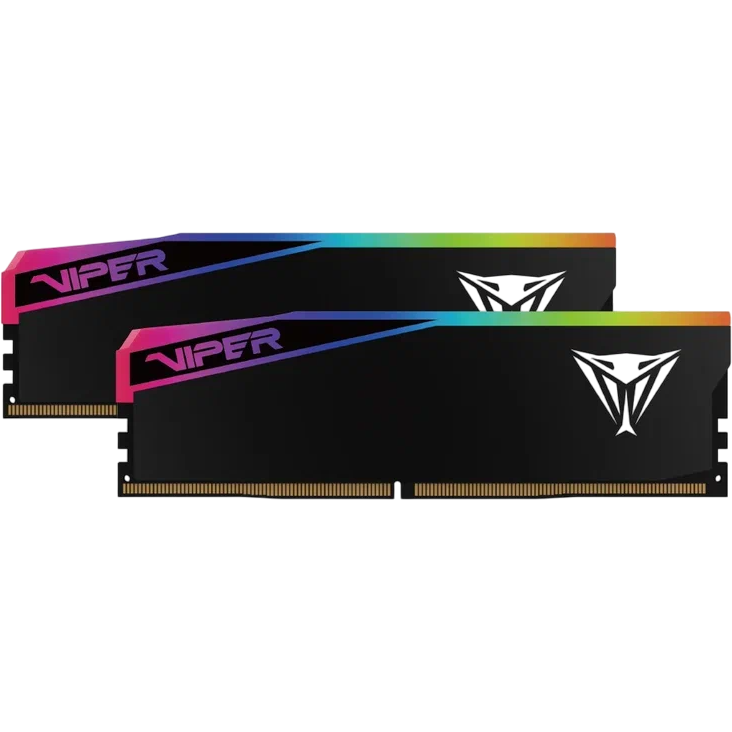 Оперативная память 64GB DDR5 6000MHz Patriot Viper Elite 5 Ultra RGB (VEUR564G6028K) (2x32GB KIT)