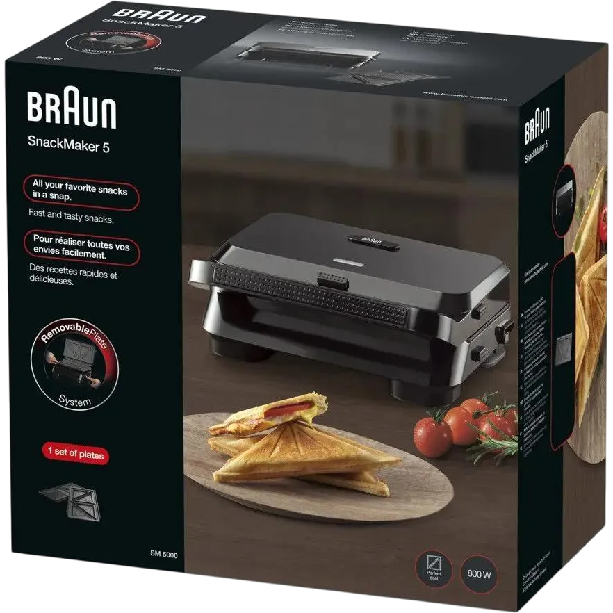 Сэндвичница Braun SM5000 - фото 4