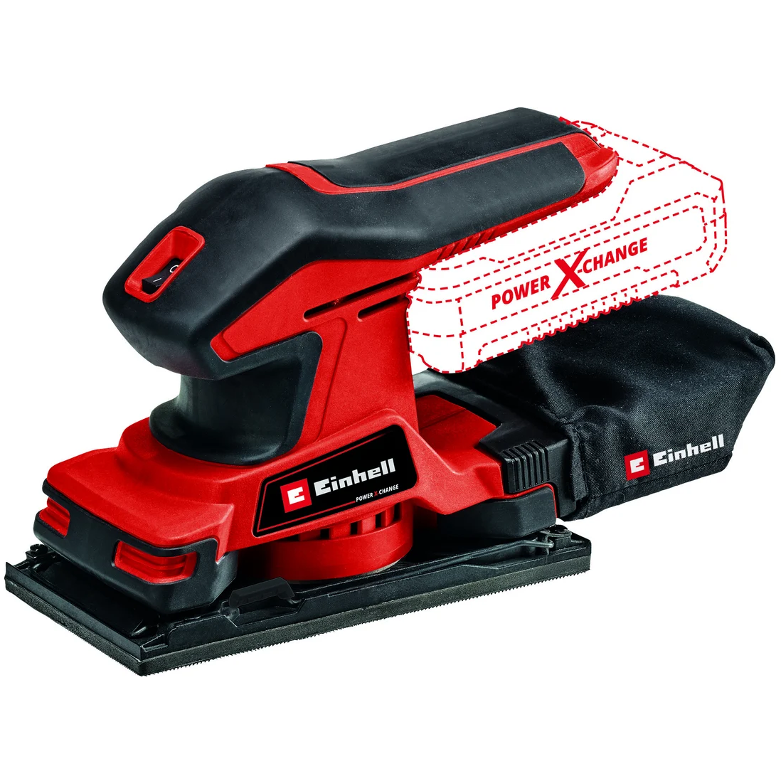 Шлифовальная машина Einhell PXC TC-OS 18/187 Li- Solo - 4460725