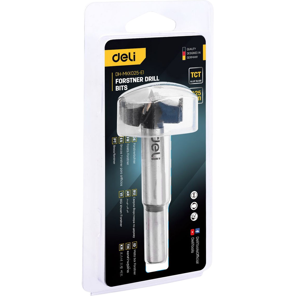 Сверло Форстнера Deli DH-MKK025-E1 - фото 2