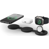 Беспроводное зарядное устройство Satechi OntheGo 3-in-1 Black (ST-QTG31K)