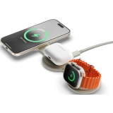 Беспроводное зарядное устройство Satechi OntheGo 3-in-1 Sand (ST-QTG31W)