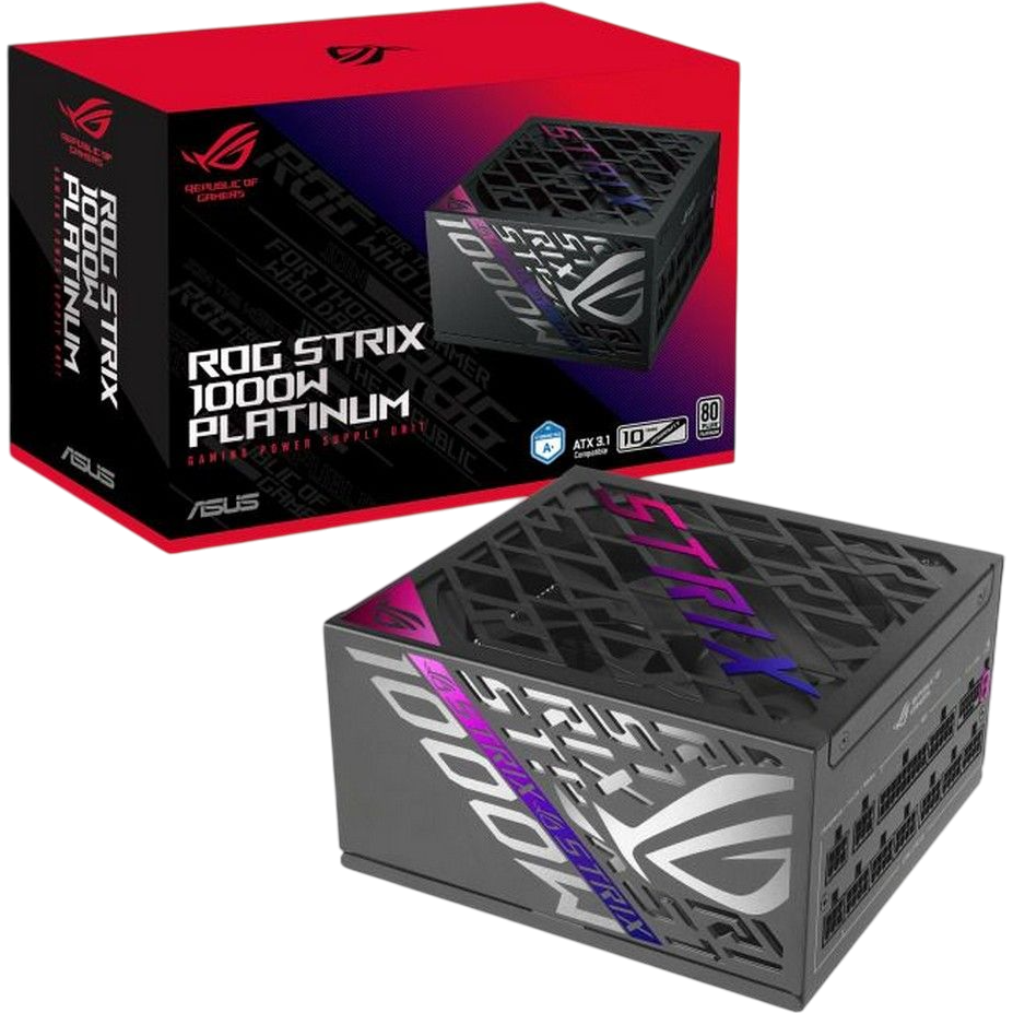 Блок питания 1000W ASUS ROG Strix Platinum - 90YE00W1-B0NA00 - фото 12