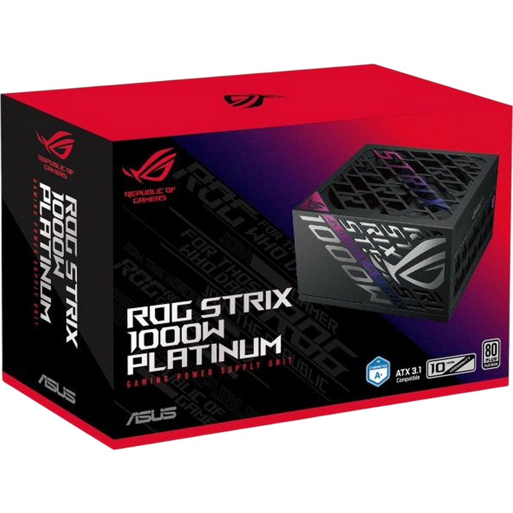 Блок питания 1000W ASUS ROG Strix Platinum - 90YE00W1-B0NA00 - фото 13