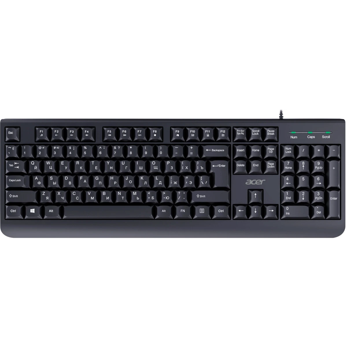 Клавиатура + мышь Acer OCC400 Black - ZL.ACCCC.015 - фото 2