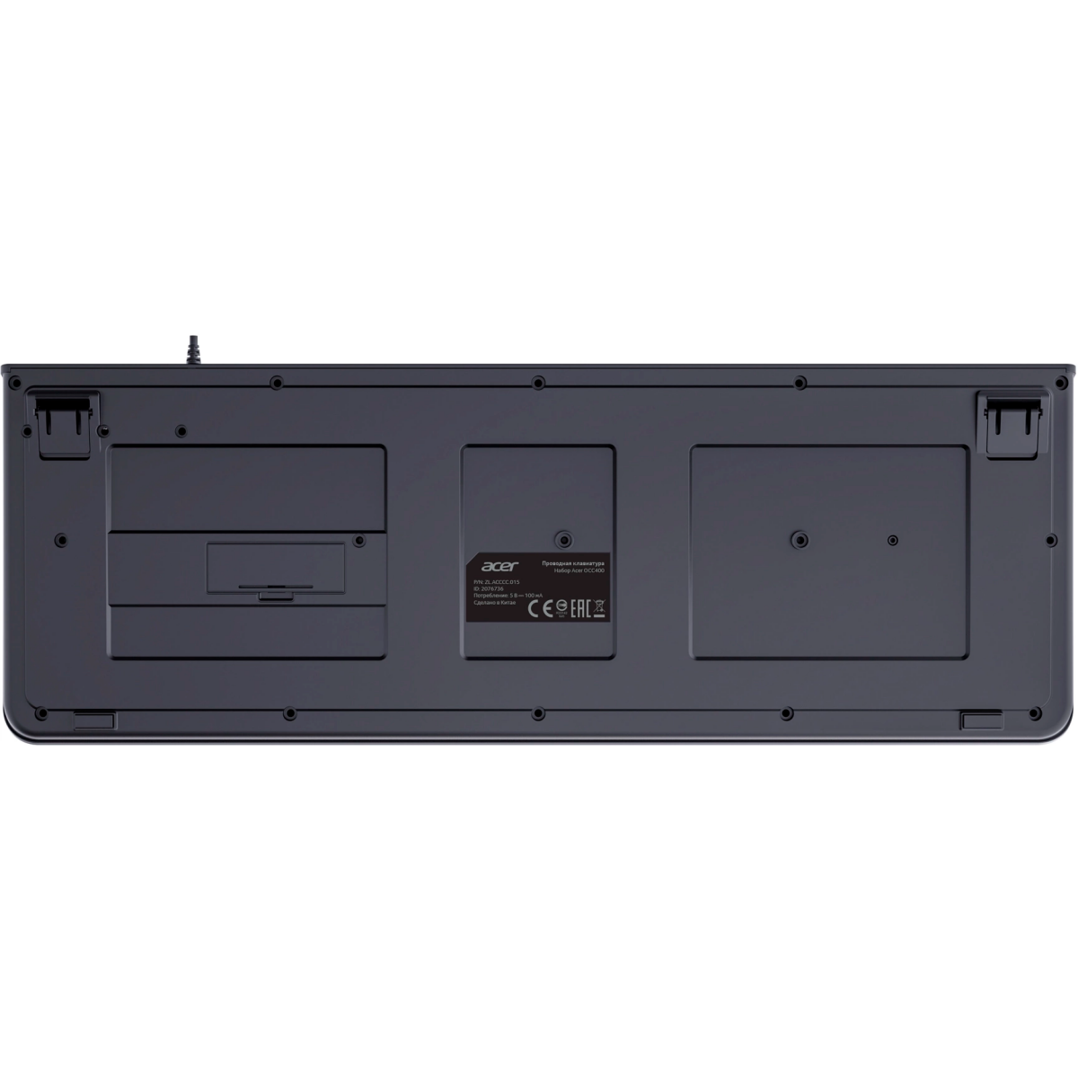 Клавиатура + мышь Acer OCC400 Black - ZL.ACCCC.015 - фото 3