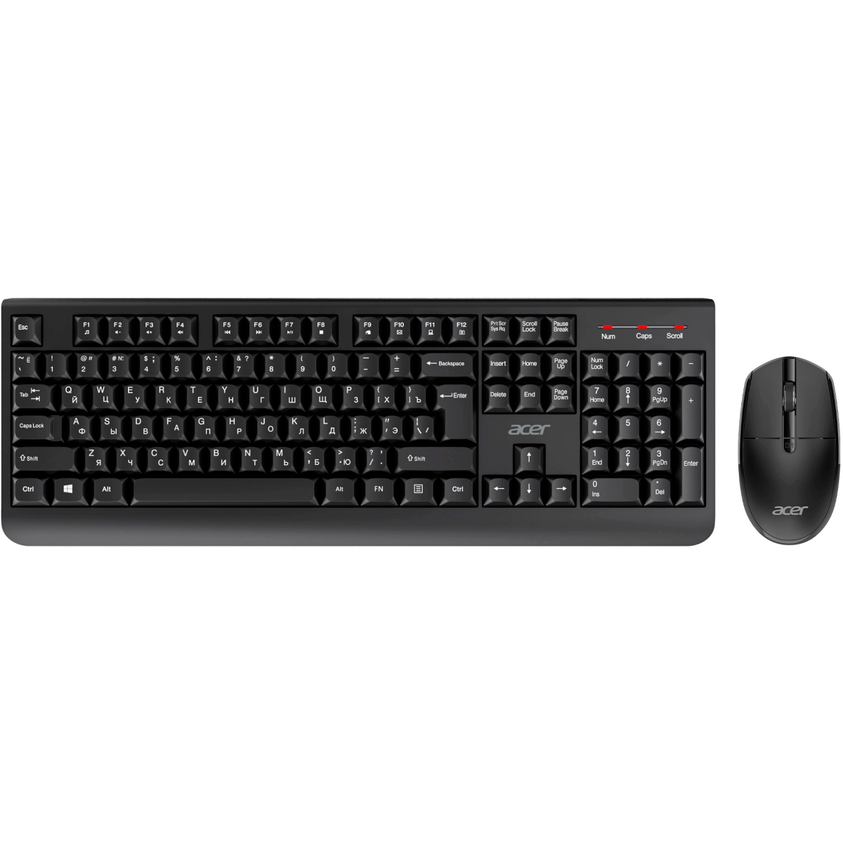 Клавиатура + мышь Acer OCC401 Black - ZL.ACCCC.016
