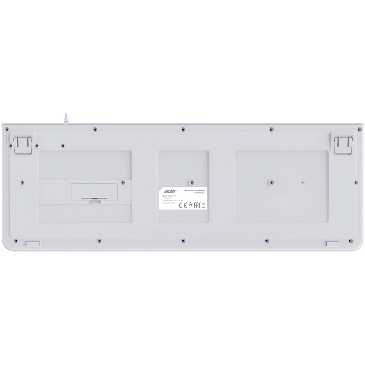 Клавиатура Acer OKW400 White - ZL.KBDEE.01B - фото 2