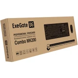 Клавиатура + мышь ExeGate Professional Standard Combo MK200 Black (EX298905RUS)