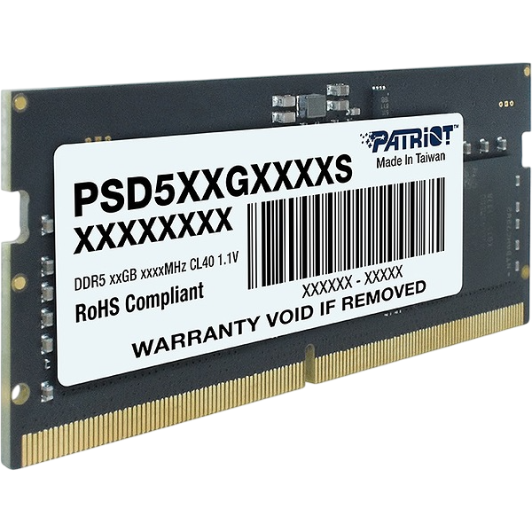 Оперативная память 32GB DDR5 5600MHz Patriot Signature Line SO-DIMM (PSD532G56002S)