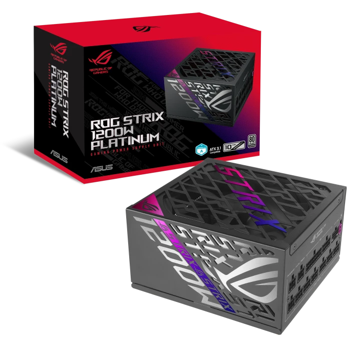 Блок питания 1200W ASUS ROG Strix Platinum - 90YE00W0-B0NA00 - фото 15
