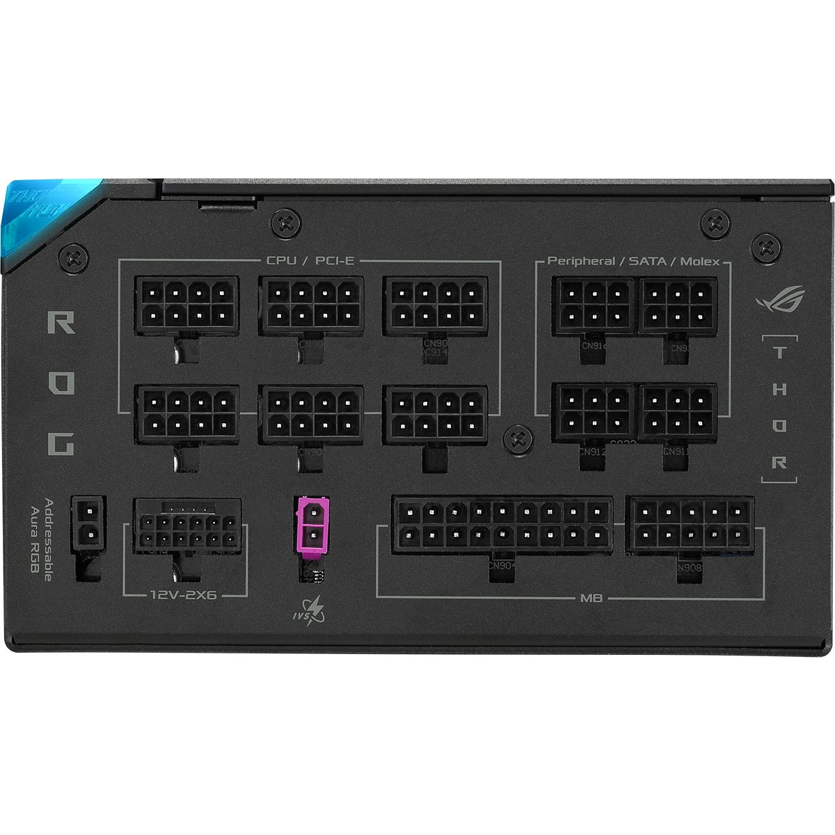 Блок питания 1200W ASUS ROG THOR Platinum III - 90YE00V2-B0NA00 - фото 9