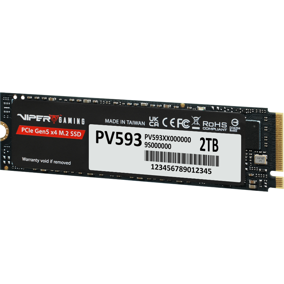 Накопитель SSD 2TB Patriot Viper PV593 (PV593P2TBM28H) - фото 3