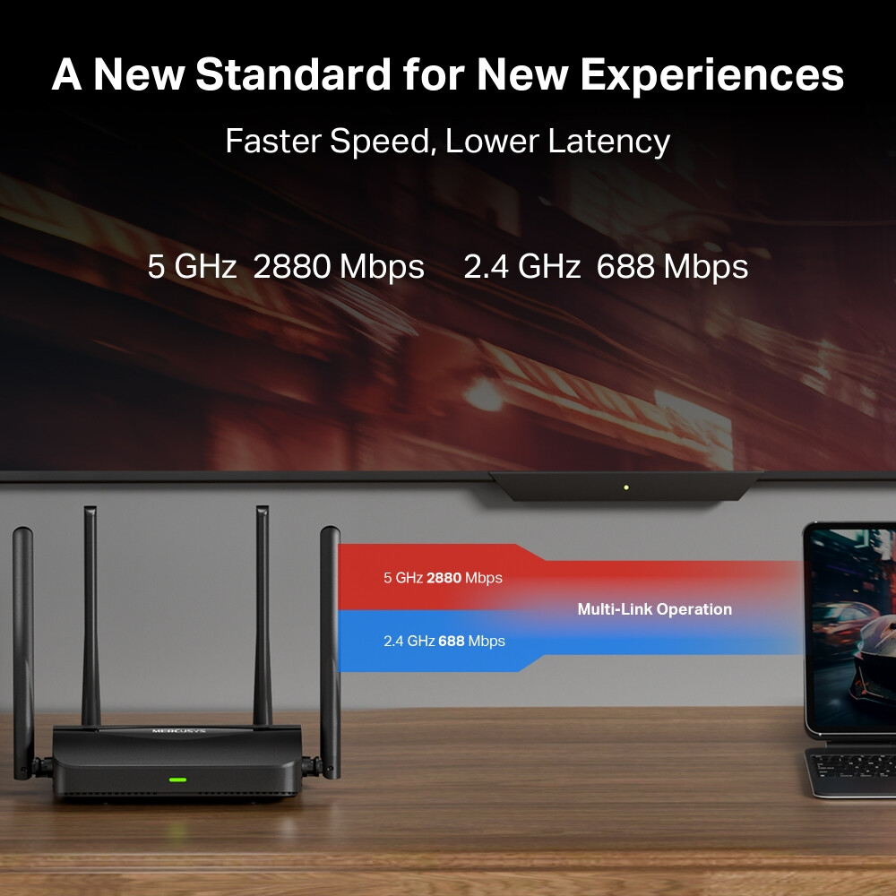 Wi-Fi маршрутизатор (роутер) Mercusys MR25BE - фото 4