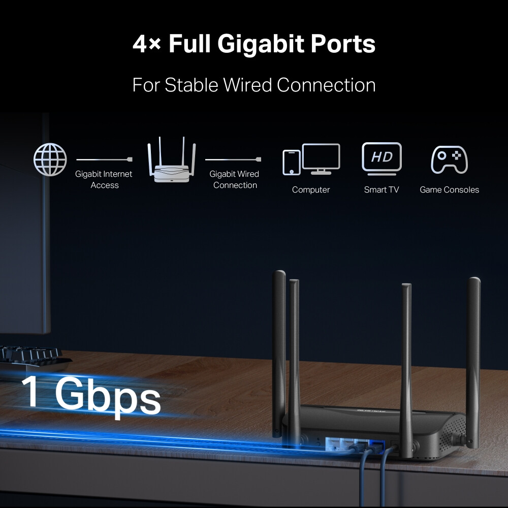 Wi-Fi маршрутизатор (роутер) Mercusys MR25BE - фото 9