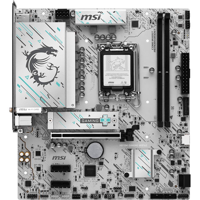 Материнская плата MSI H810M GAMING WIFI6E