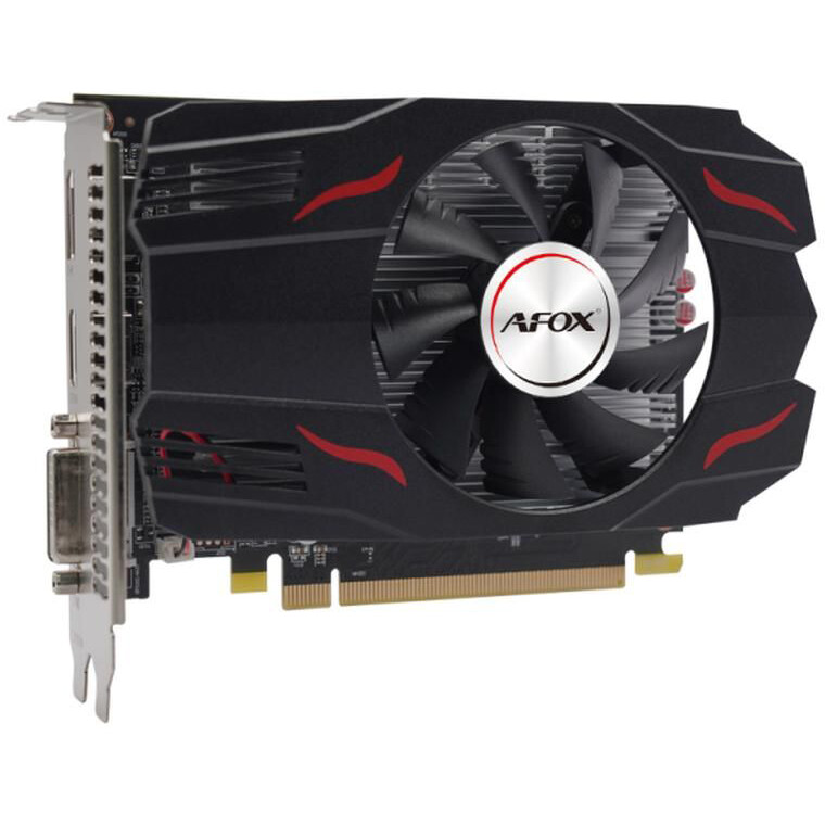 Видеокарта AMD Radeon RX 550 AFOX 4Gb (AFRX550-4096D5H5) - фото 2