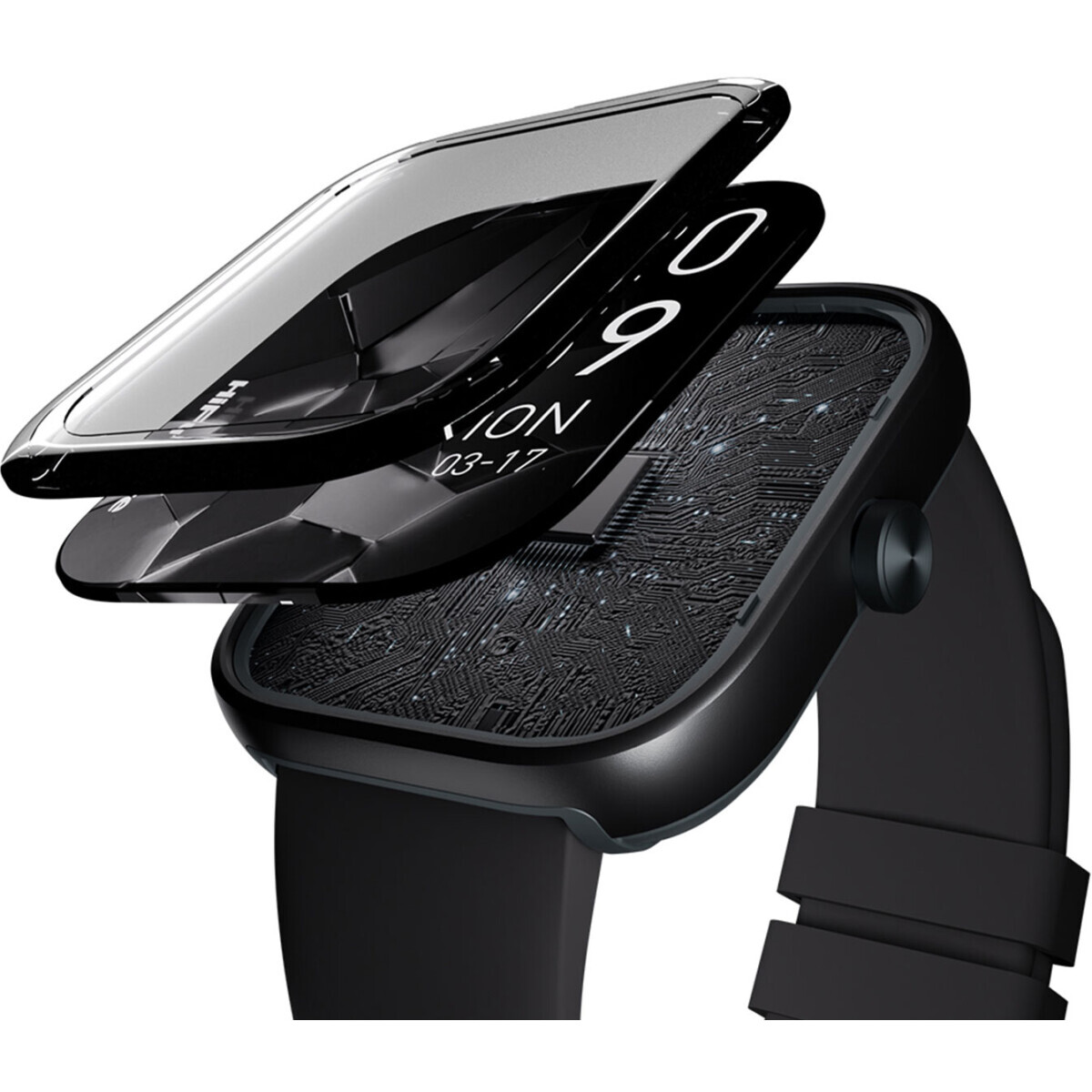 Умные часы HiFuture LUME Night Black - фото 3