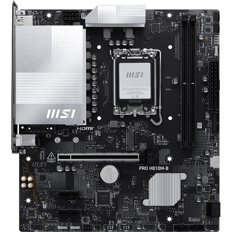 Материнская плата MSI PRO H810M-B