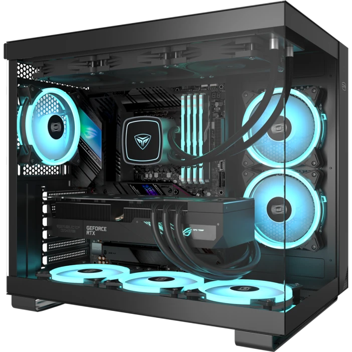 Корпус PCcooler C3 T500 ARGB BK - C3-T500BKD6-GL - фото 2