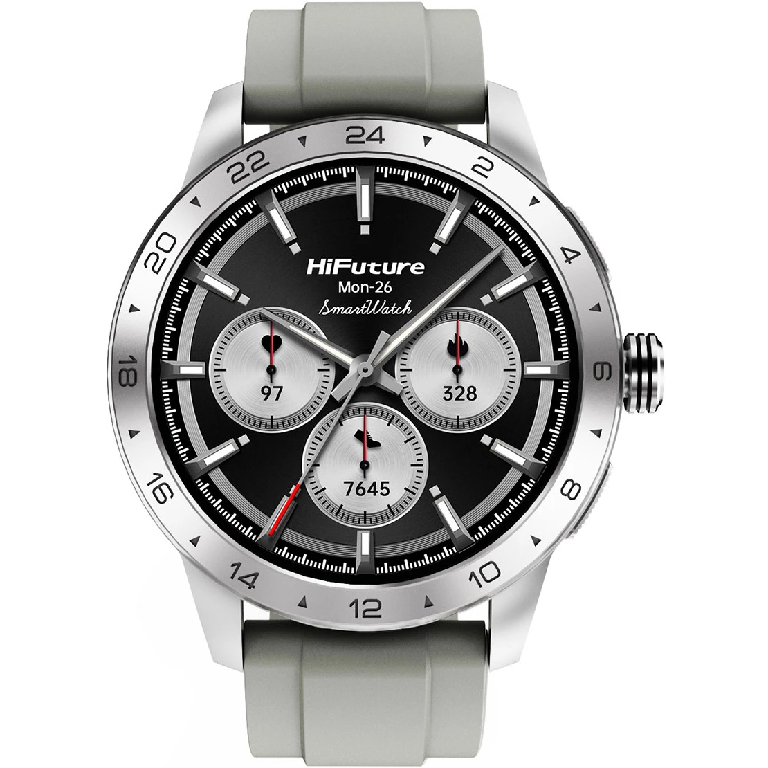 Умные часы HiFuture Flex2 Sonic Silver - фото 2
