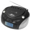 Аудиомагнитола Ritmix RBB-030BT Black/Silver - фото 2