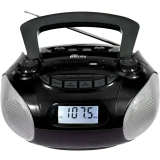 Аудиомагнитола Ritmix RBB-040BT Black/Silver
