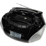 Аудиомагнитола Ritmix RBB-040BT Black/Silver