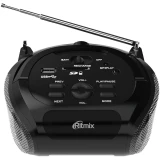 Аудиомагнитола Ritmix RBB-100BT Black/Silver
