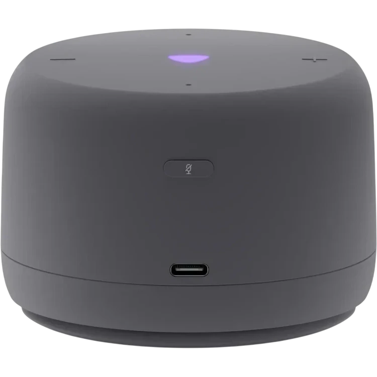 Умная колонка Яндекс Станция Лайт 2 без часов Серый (YNDX-00028GRY) - фото 2