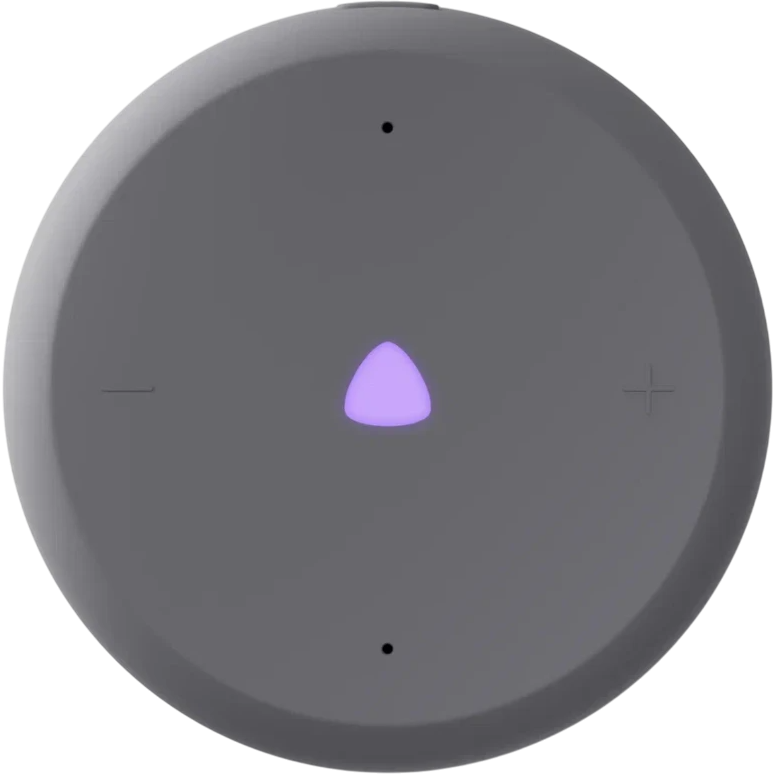 Умная колонка Яндекс Станция Лайт 2 без часов Серый (YNDX-00028GRY) - фото 3