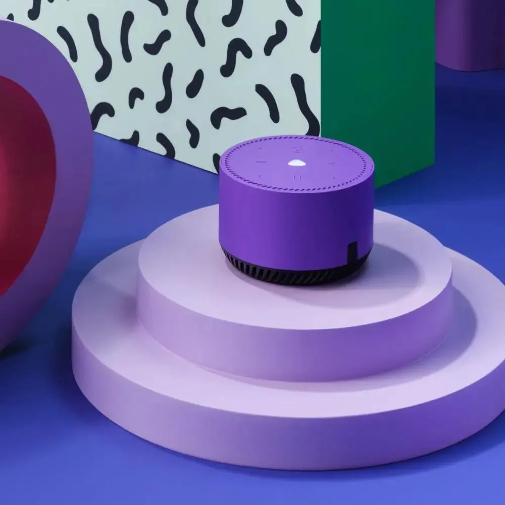 Умная колонка Яндекс Станция Лайт фиолетовая (YNDX-00025P) - фото 4