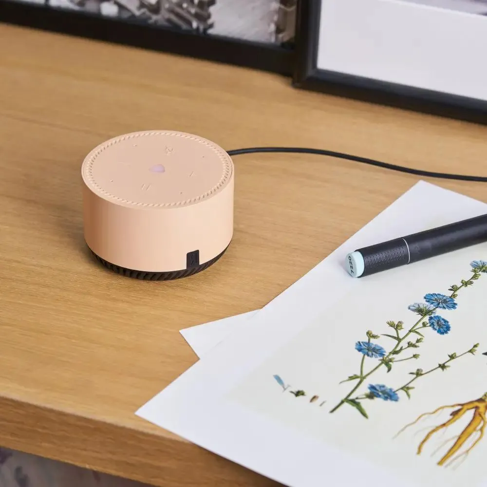 Умная колонка Яндекс Станция Лайт бежевая (YNDX-00025B) - фото 3