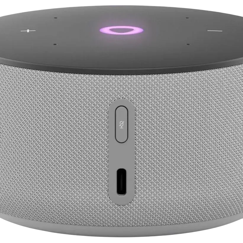 Умная колонка Яндекс Станция Мини 3 Серая (YNDX-00027GRY) - фото 3