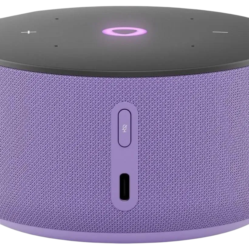 Умная колонка Яндекс Станция Мини 3 Лиловая (YNDX-00027LIL) - фото 3