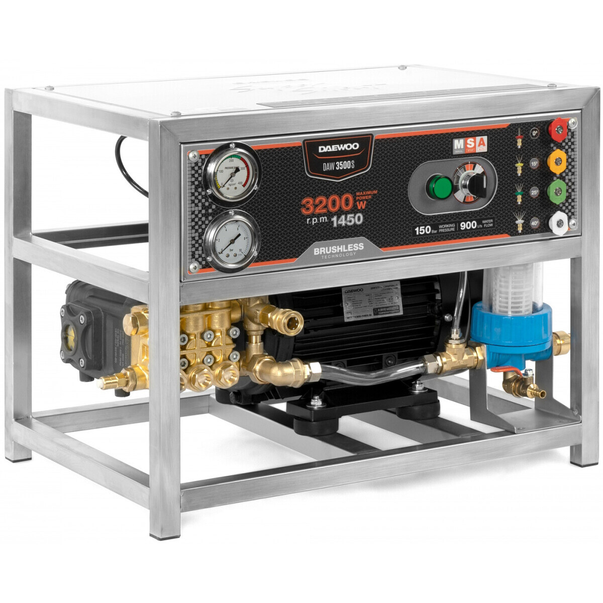 Мойка высокого давления Daewoo DAW 3500S - фото 3