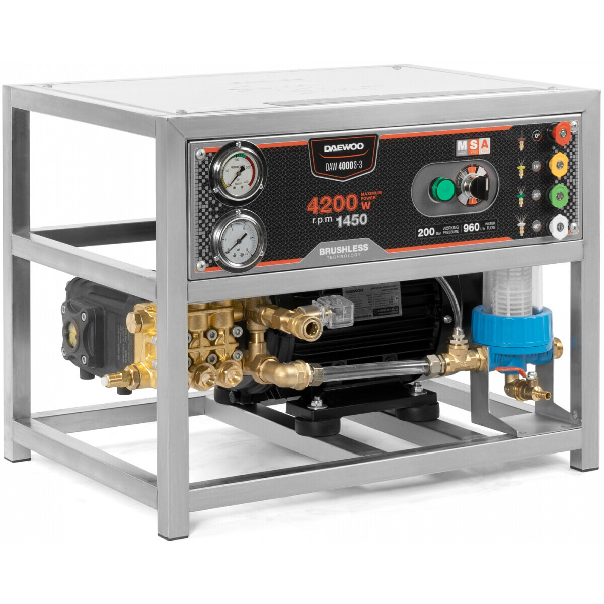 Мойка высокого давления Daewoo DAW 4000S-3 - фото 3
