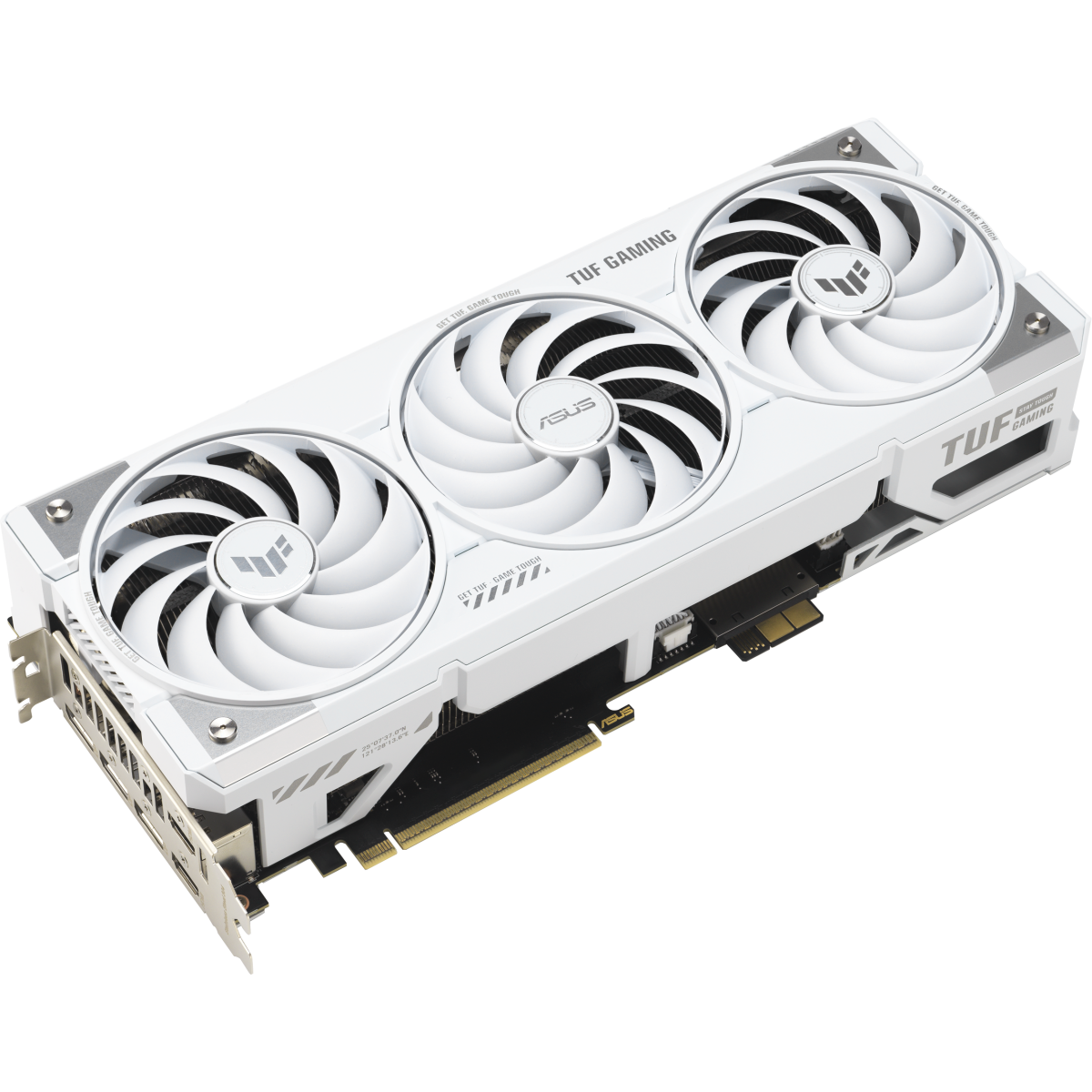 Видеокарта NVIDIA GeForce RTX 5070 Ti ASUS TUF Gaming BTF White OC 16GB (TUF-RTX5070TI-O16G-BTF-WHITE) - фото 3