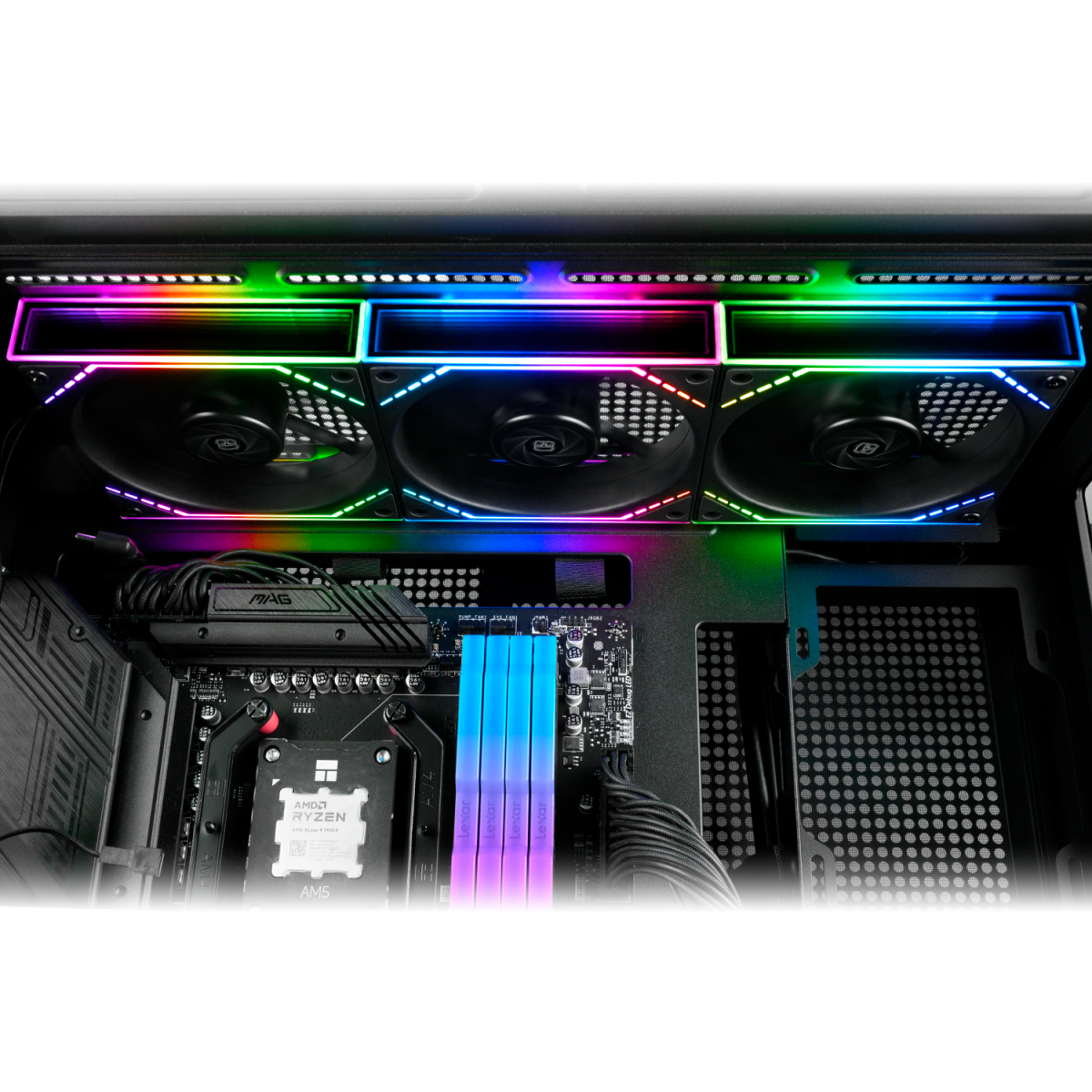 Вентилятор для корпуса Thermalright TL-M12Q (3 шт.) - TL-M12Q X3 - фото 8