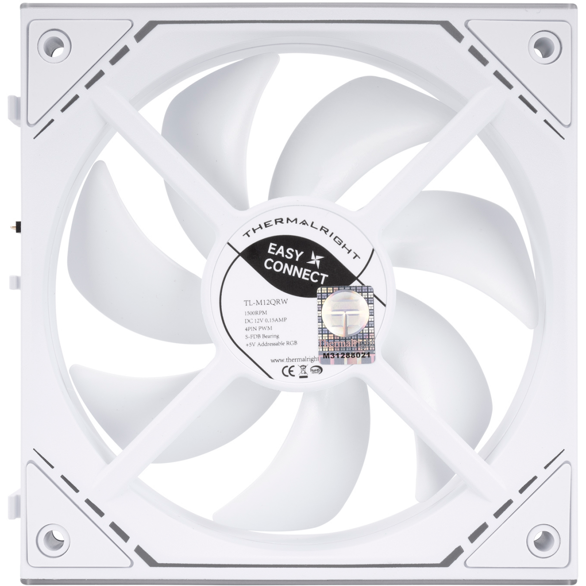 Вентилятор для корпуса Thermalright TL-M12QRW (3 шт.) - TL-M12QRW X3 - фото 6