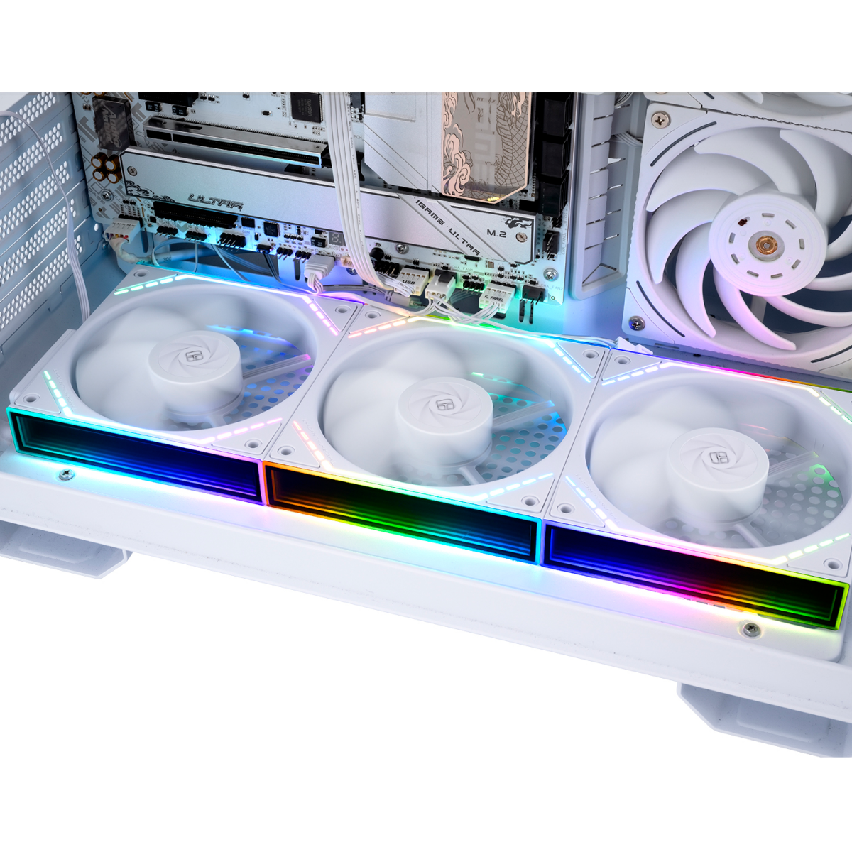 Вентилятор для корпуса Thermalright TL-M12QRW (3 шт.) - TL-M12QRW X3 - фото 8