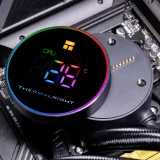 Система жидкостного охлаждения Thermalright Frozen Magic 360 Digital ARGB Black V2 (TRFM360DABV2)